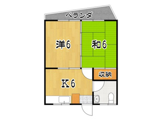 【間取り】 | サンライズビル