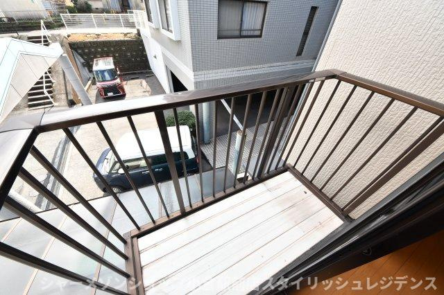 コーポカーペンターⅡのバルコニー