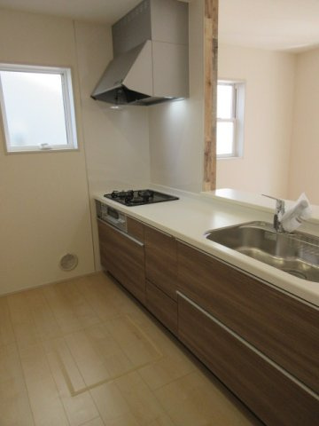 【仲介手数料無料】新築戸建　深谷市上柴町東6-13-17（全2棟）のキッチン