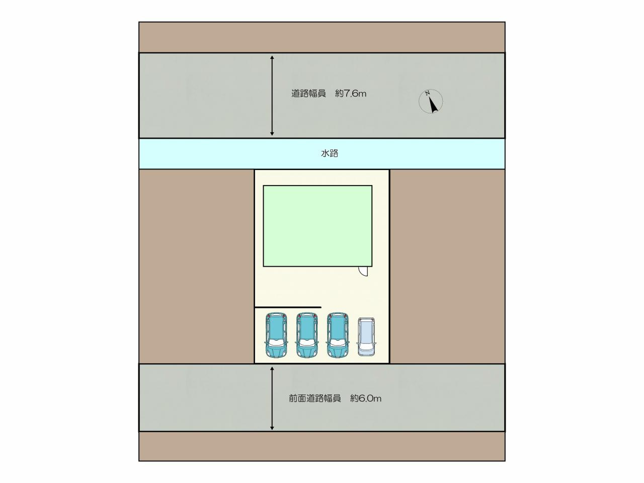 リフォーム済中古戸建　大垣市南一色町　平成13年築の区画図