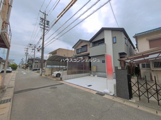 【前面道路含む現地写真】 | 名古屋市緑区鳴海町字中汐田219-4【仲介手数料無料】新築一戸建て　1号棟