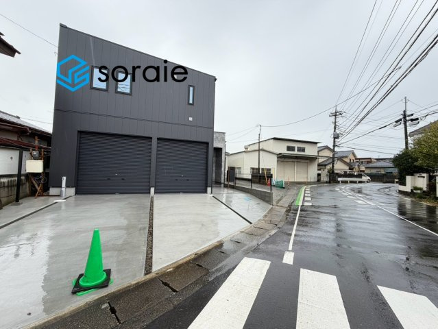 所沢市久米4期　全1棟　新築戸建の前面道路含む現地写真|9/29　撮影