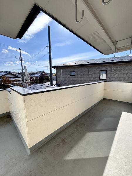 八戸市大字田面木字上田面木のバルコニー