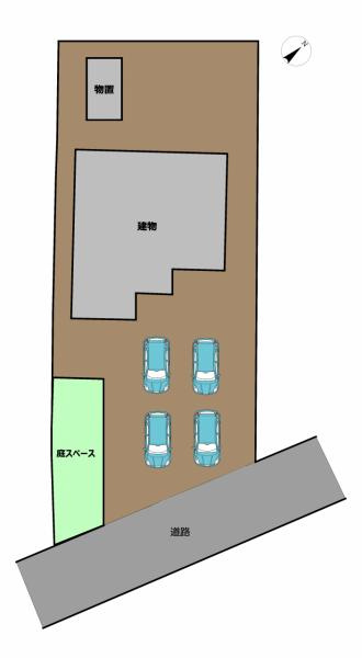 八戸市大字田面木字上田面木の区画図