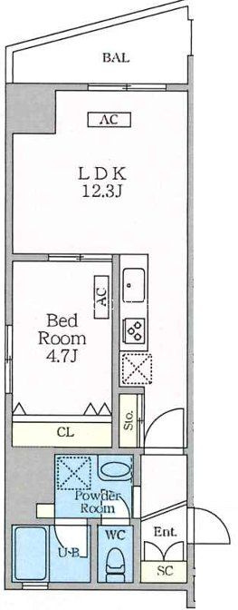 シャントロワ曙橋