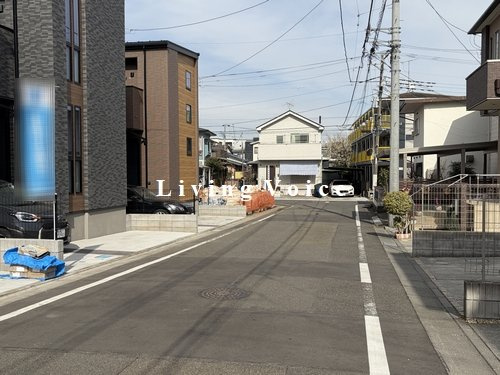 【前面道路含む現地写真】 | 【仲介手数料０円】相模原市中央区上溝Ⅱ　新築一戸建て　7号棟　全9棟 | 相模原市中央区上溝Ⅱ　新築一戸建て　全9棟