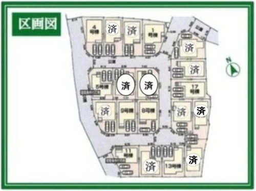 ◆下宿2丁目第3の区画図