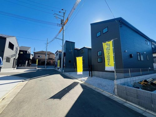 ◆下宿2丁目第3の前面道路含む現地写真|完成済みの物件を見てみたいというリクエストにもお応え致します♪