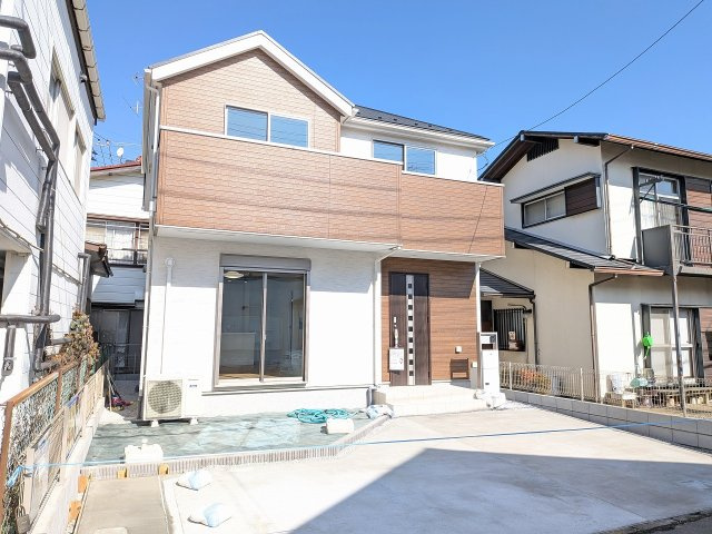 八王子市　四谷町　新築一戸建て　１期の外観|～控除や減税で優遇の長期優良住宅　南道路、並列2台駐車可能　省エネ性能認定～