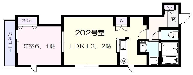 ルーチェの間取り