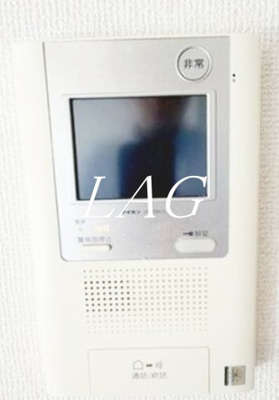 【設備】 | スパシエエクレクト | モニター付きインターフォンです。