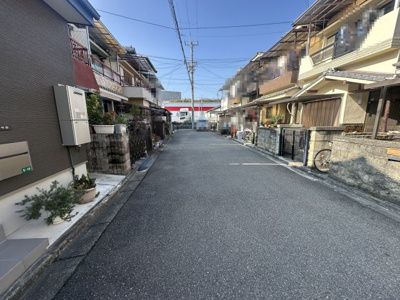 【前面道路含む現地写真】 | 河内長野市寿町戸建 | 前面道路