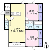 札幌市北区屯田五条５丁目のアパートの画像