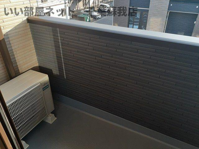 ヴィャルジのバルコニー|陽当たり良好なバルコニーです