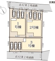 ■■西原町小那覇－②号棟の区画図|区画図