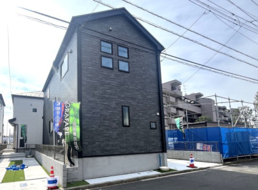 青葉区荏田西 新築分譲住宅の外観