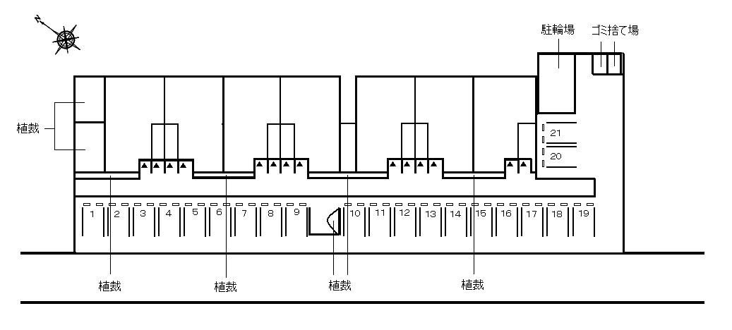カーサ・ヴィオラＡ　　刈谷市の賃貸ならクラスホーム刈谷店の駐車場