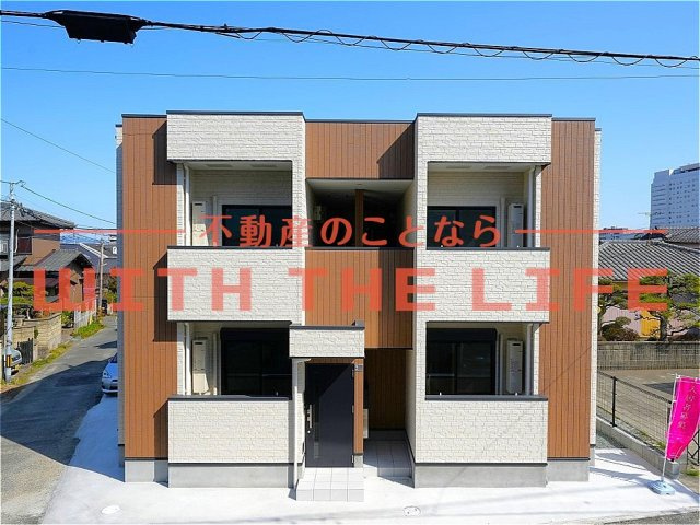リラフォート津福【キャッシュバック対象物件】の外観|落ち着いた雰囲気の外観です