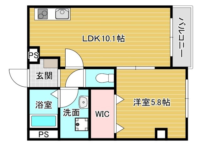 PLAZAの間取り
