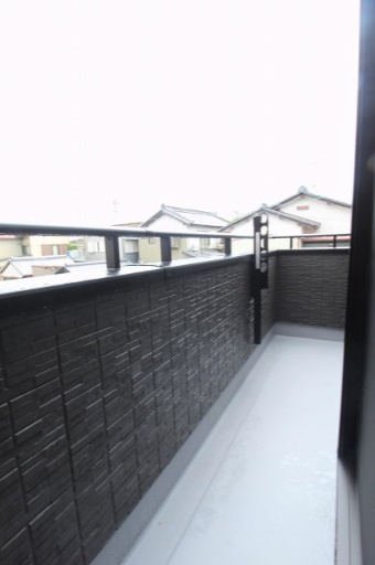 南国市後免町　新築戸建　1号棟　（全3区画）のバルコニー|2Ｆ　南の部屋　7.2帖