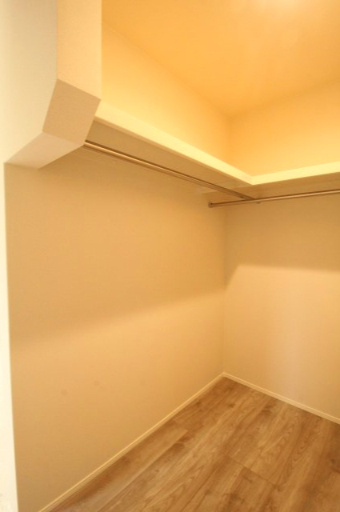 南国市後免町　新築戸建　1号棟　（全3区画）の収納|1F　ファミリークローゼット