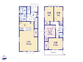 【間取り】 | 名古屋市港区東茶屋１丁目380【仲介手数料無料】新築一戸建て　B号棟