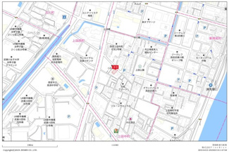 【地図】 | 西宮市　上田中町　建築条件無土地