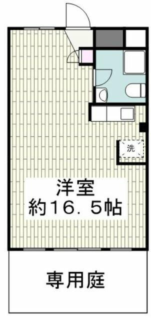 箱根桃源台ビラB棟の間取り