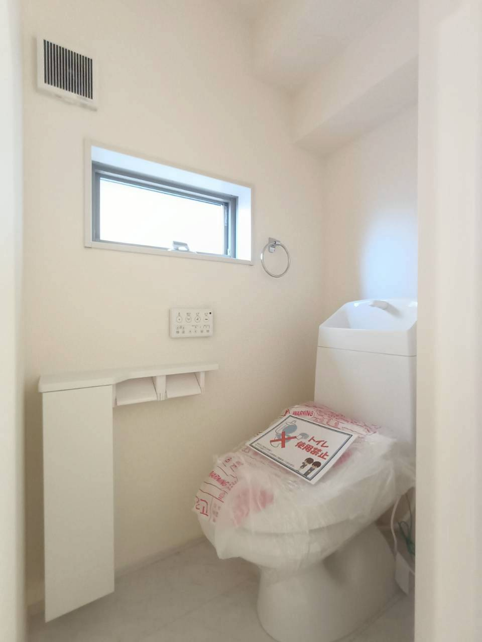 三郷市　戸ケ崎　新築戸建　全1棟　のトイレ|施工例です