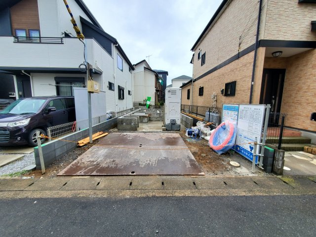 三郷市　戸ケ崎　新築戸建　全1棟　の外観|外観です
