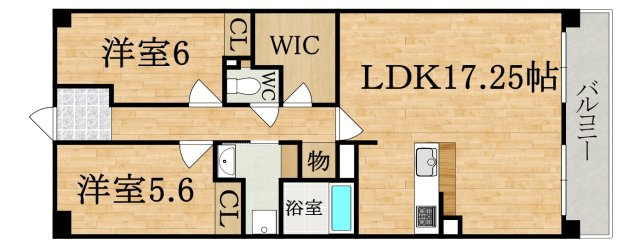 ルモン奈良大森の間取り