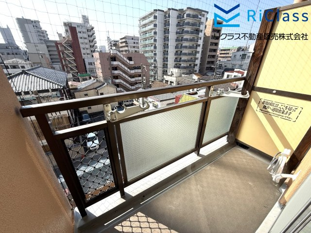 朝日プラザ湊川のバルコニー|バルコニーがあります