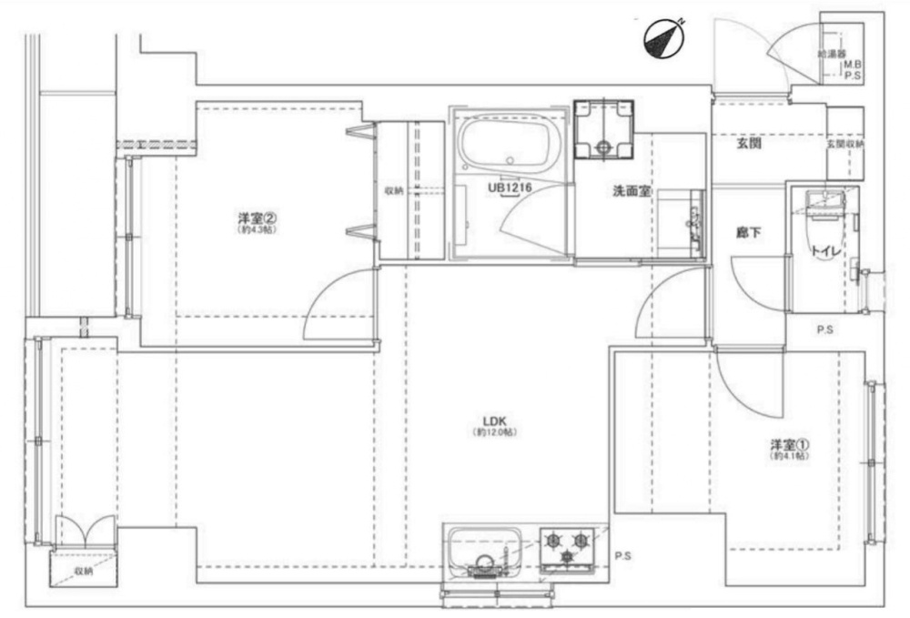 朝日プラザ湊川の間取り|ご内覧はお気軽にリクラス不動産販売までお問合せください