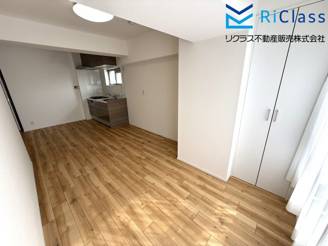 朝日プラザ湊川の居間・リビング|リビングです