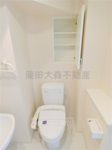 レジデイア蒲田Ⅱのトイレ|温水暖房便座付きトイレ　
