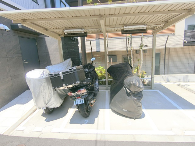 ベルファース大森山王のその他共用部分|バイク置き場　空き状況等詳細はお問合せ下さい。