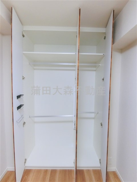 ベルファース大森山王の収納|洋室4.6帖の収納　クローゼット