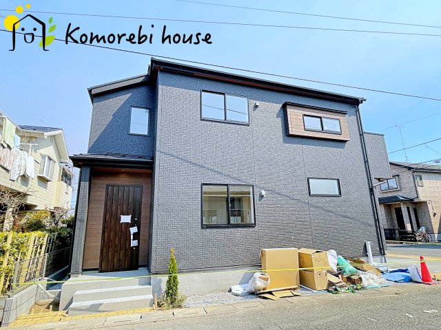 上尾市向山2丁目　1期　新築一戸建て　ブルーミングガーデン　01の外観|26.2.26　撮影済み