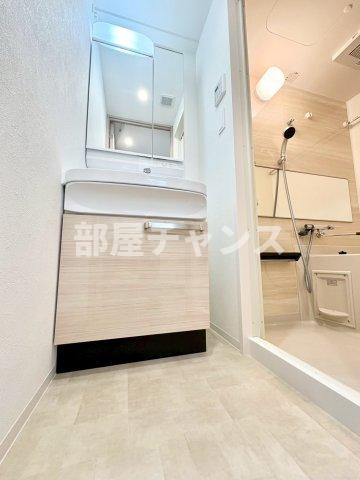プレサンス桜山駅前アフォードの独立洗面台