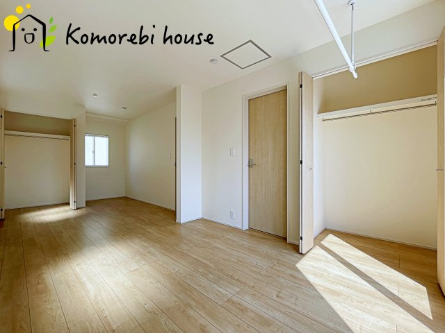 上尾市向山2丁目　2期　新築一戸建て　ブルーミングガーデン　01の寝室|26.3.14撮影済み