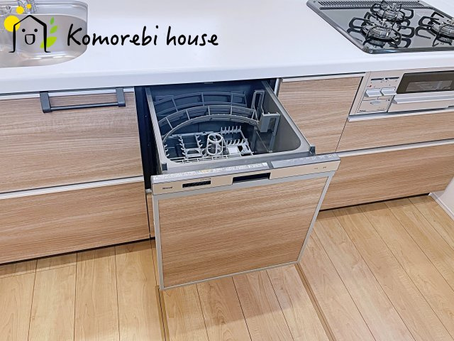 上尾市向山2丁目　2期　新築一戸建て　ブルーミングガーデン　01のキッチン|26.3.14撮影済み