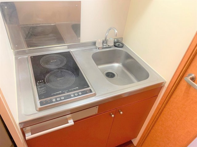 レオパレスセジュールのキッチン|キッチンでお料理をお楽しみください