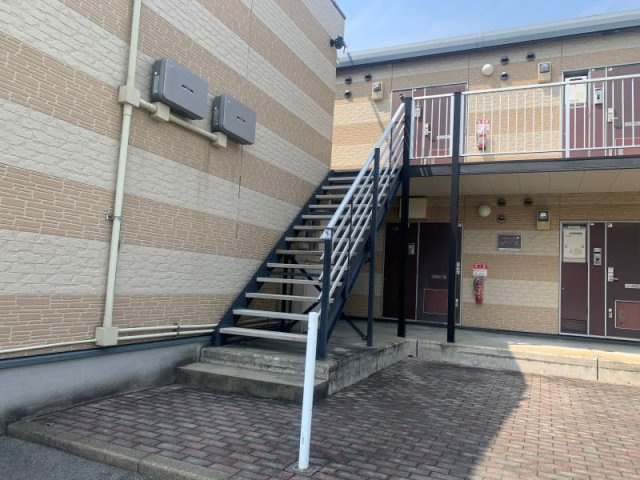 レオパレスサン　グリーンの外観|外観もきれいです