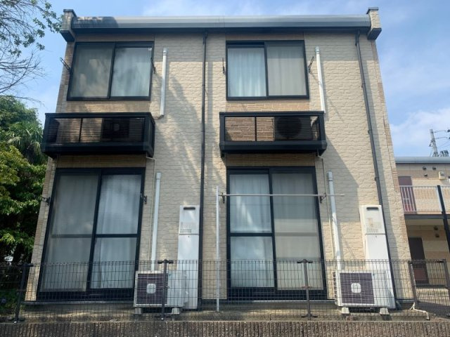 レオパレスサン　グリーンの外観|外観もきれいです