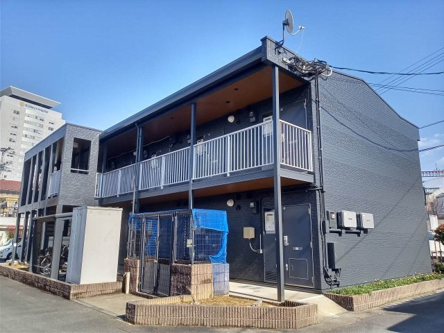 レオパレスメゾン　ド　ソレイユの外観|外はこのようになっています