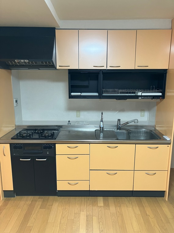 中野坂上マンションのキッチン