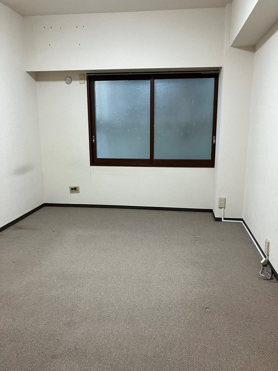 中野坂上マンションの寝室