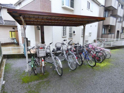【その他共用部分】 | クレールハイツ鷺沼 | 自転車置き場