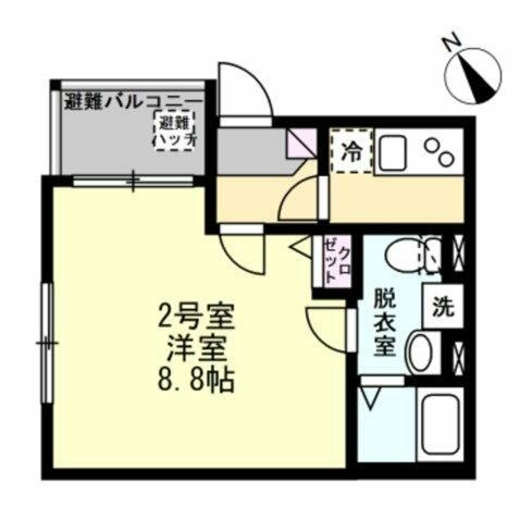 横須賀市衣笠栄町１丁目のアパート