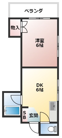 ミスズマンション　の間取り